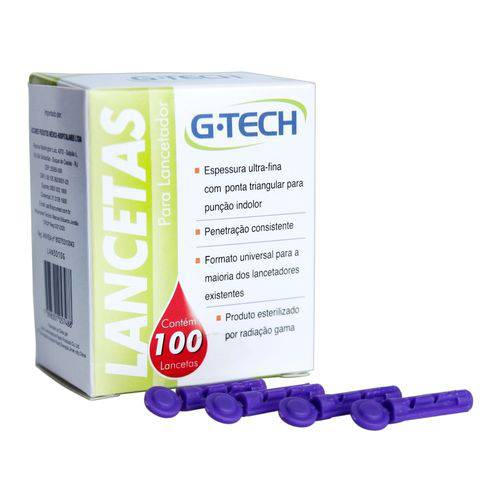 Lanceta P/Aparelho Glicose G-Tech G30 C/100 é bom? Vale a pena?