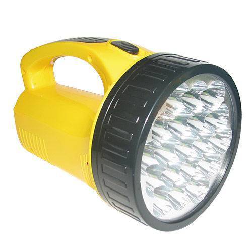 Lanterna LED Holofote com 19 Leds - Recarregável Bi-Volt é bom? Vale a pena?