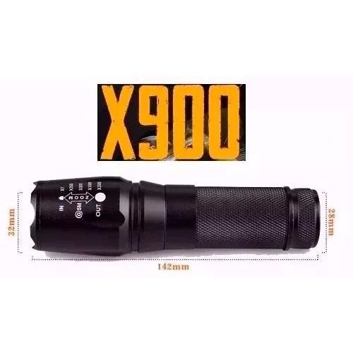 Lanterna Tática Policial Militar X900 Bateria Recarregável é bom? Vale a pena?