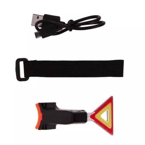 Lanterna Triangulo para Bicicleta Traseira Led Cob USB Slim é bom? Vale a pena?