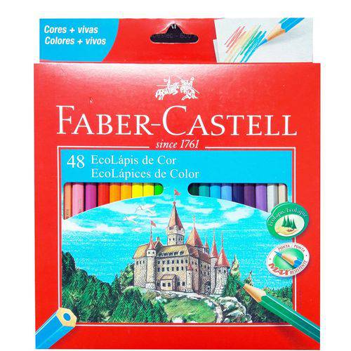 Lápis de Cor 48 Cores - Faber Castell é bom? Vale a pena?