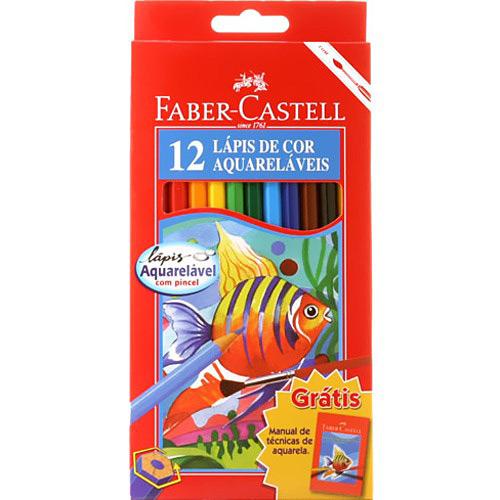 Lápis de Cor Aquarelável - 12 Cores - Faber-Castell é bom? Vale a pena?