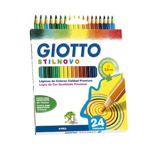 Lápis Giotto Stil Novo C/ 24 Cores - Licyn é bom? Vale a pena?