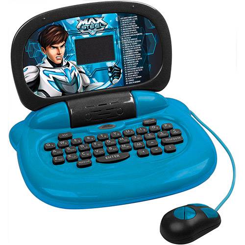 Laptop Infantil Max Steel 8050 Azul e Preto com 30 Atividades - Candide é bom? Vale a pena?