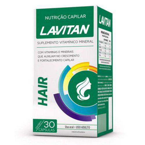 Lavitan Hair C/ 30 Cápsulas é bom? Vale a pena?