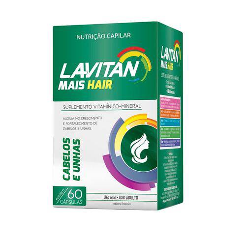 Lavitan Mais Hair C/ 60 Cápsulas Nutrição Capilar e Unhas é bom? Vale a pena?