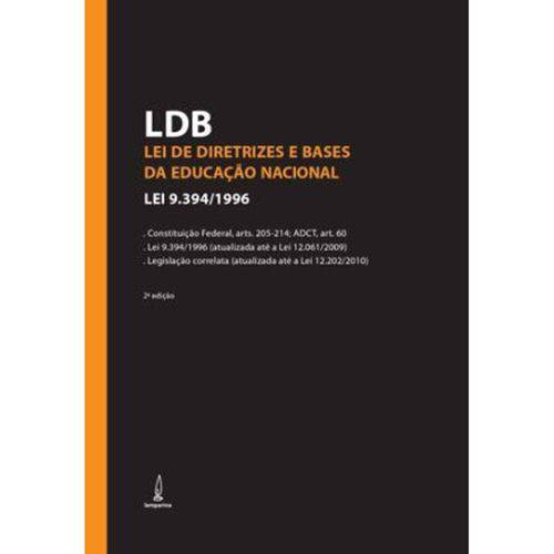 Ldb - Lei de Diretrizes e Bases da Educação - 2ª Ed. 2009 é bom? Vale a pena?