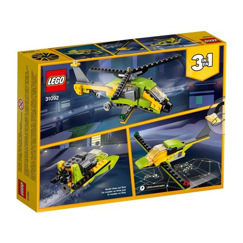 Lego Creator - 3 em 1 - Helicópteros de Aventura - 31092 é bom? Vale a pena?