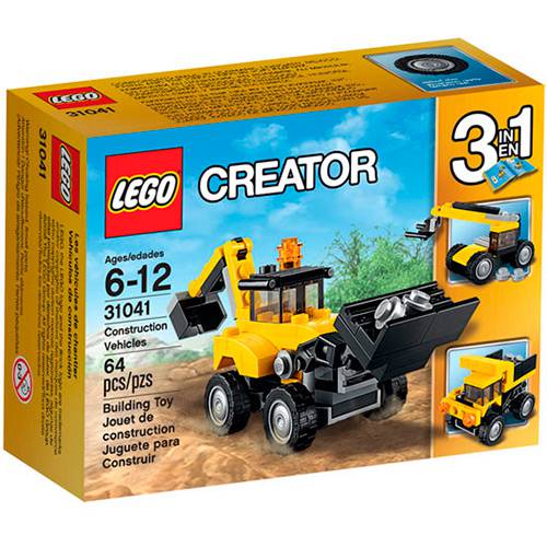 LEGO Creator Veículos de Construção é bom? Vale a pena?