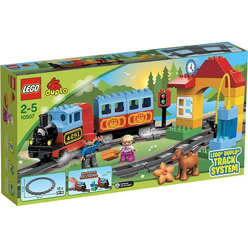 LEGO Duplo - O Meu Primeiro Conjunto de Trens - 10507 é bom? Vale a pena?