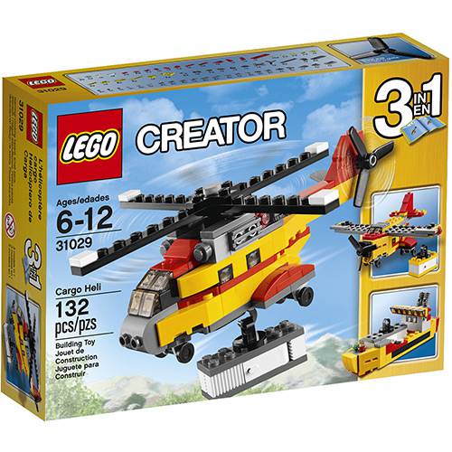 LEGO - Helicóptero de Carga é bom? Vale a pena?