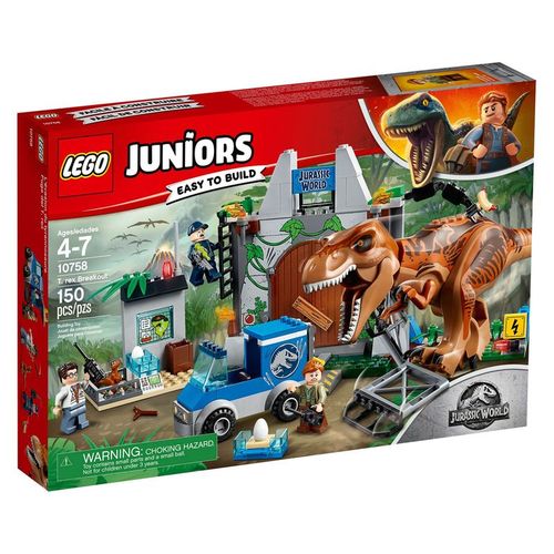 LEGO Juniors - Jurassic World - Fuga T-Rex - 10758 é bom? Vale a pena?