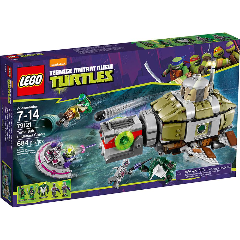 LEGO Ninja Turtles 79121 - A Perseguição Submarina das Tartarugas é bom? Vale a pena?
