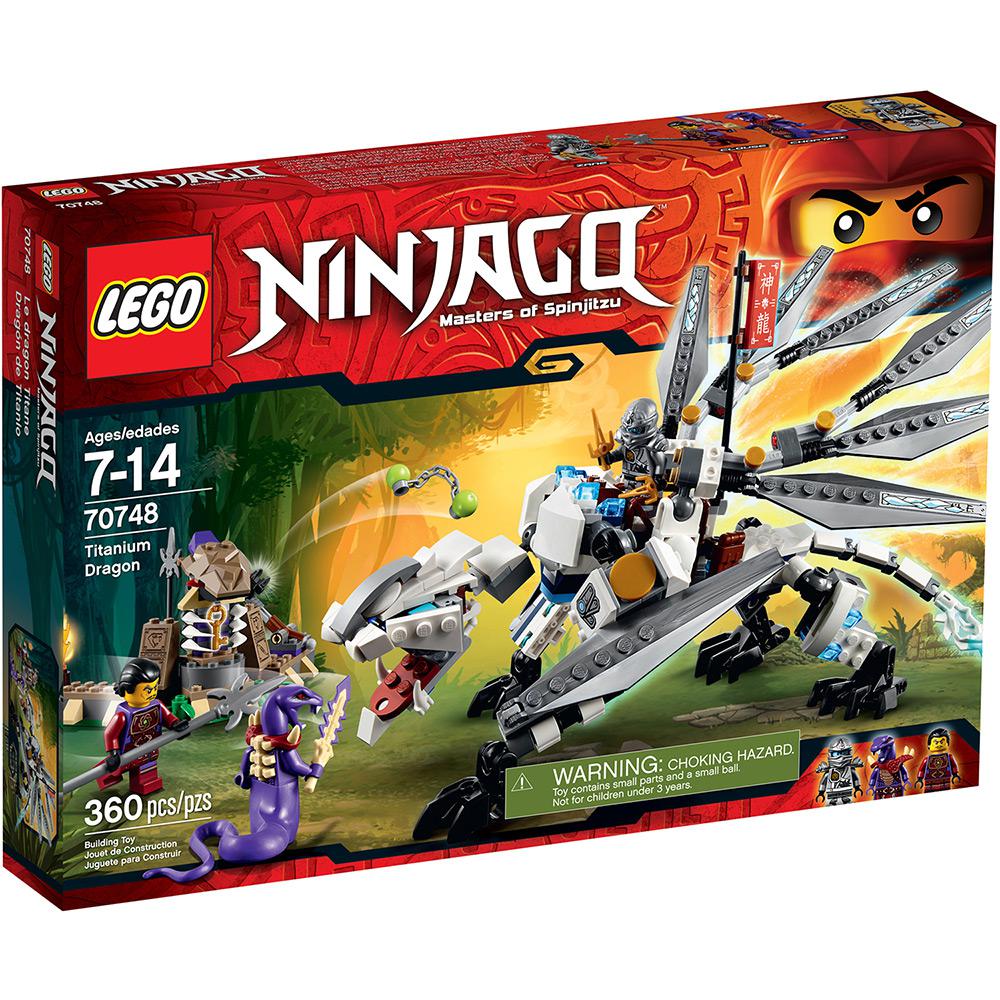 LEGO Ninjago 70748 - Dragão de Titânio é bom? Vale a pena?