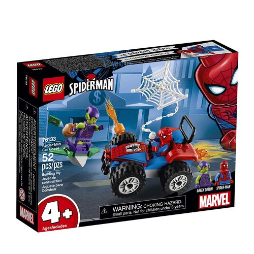 Lego Spider-Man - a Perseguição de Carro do Homem Aranha - LEGO 76133 é bom? Vale a pena?
