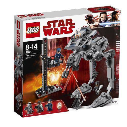 LEGO Star Wars 75201 At-St da Primeira Ordem - LEGO é bom? Vale a pena?