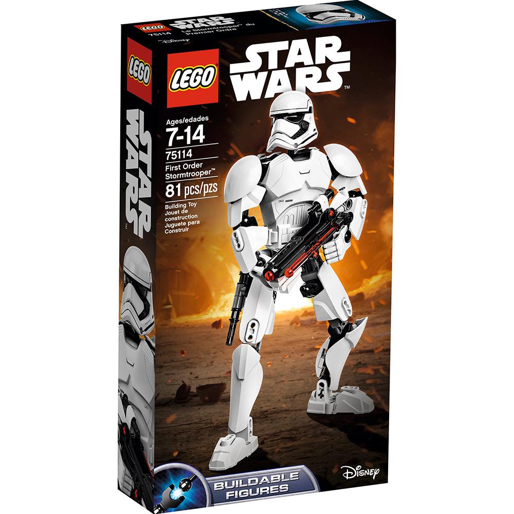 LEGO Star Wars 75114 - Stormtrooper da Primeira Ordem é bom? Vale a pena?