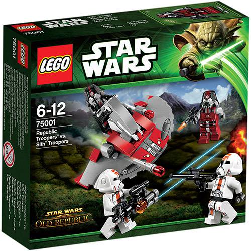 LEGO Star Wars - Republic Troopers Contra Soldados Sith 75001 é bom? Vale a pena?