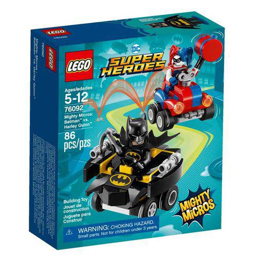 Lego Super Heroes - Dc Comics - Batman Vs Arlequina - 76092 é bom? Vale a pena?
