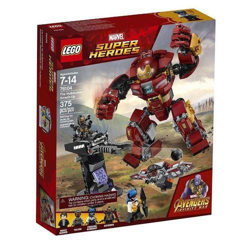 Lego Super Heroes Marvel - 76104 - o Ataque Destruidor de Hulkbuster é bom? Vale a pena?