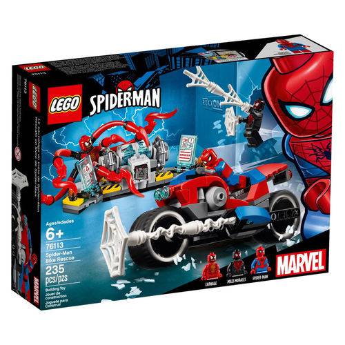 Lego Super Heroes - Marvel - Spider - Man - Moto de Resgate - 76113 é bom? Vale a pena?