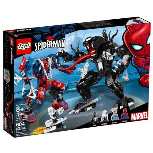 Lego Super Heroes - Marvel - Spider - Man - Robô Aranha Vs Venom - 76115 é bom? Vale a pena?