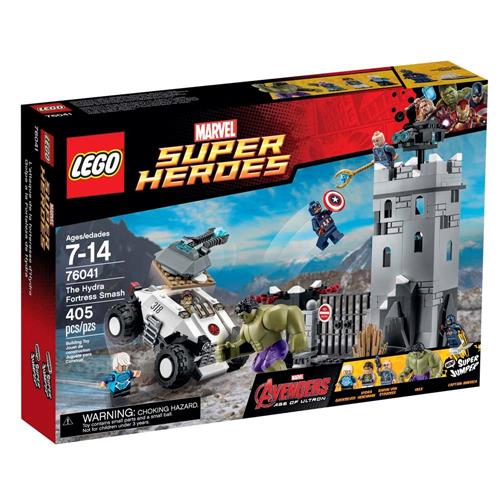 LEGO Super Heros - O combate na fortaleza de Hydra - 405 Peças é bom? Vale a pena?