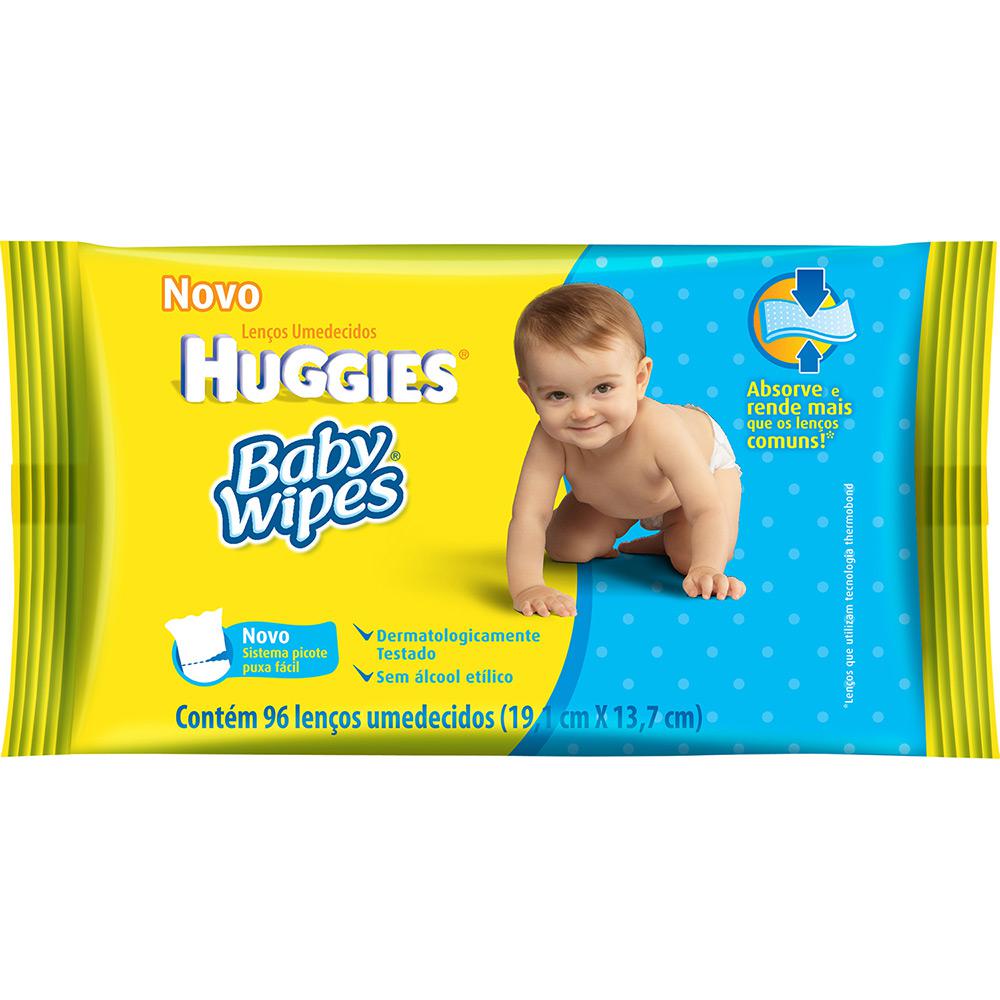 Lenço Umedecido Huggies Baby Wipes Jumbo 96 Unidades é bom? Vale a pena?