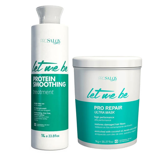 Let me Be Kit Protein Smoothing + Botox Pro Repair 1000g é bom? Vale a pena?