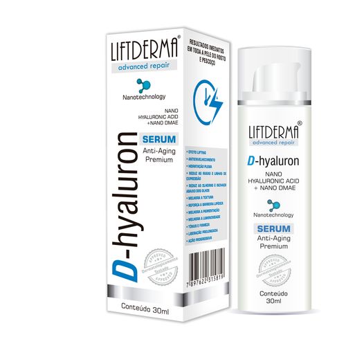 Liftderma Serum Antiaging Premium D-hyaluron 30ml - Embralife é bom? Vale a pena?