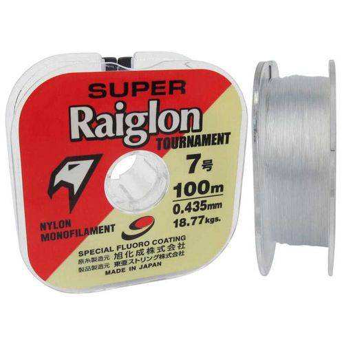 Linha Monofilamento Super Raiglon 0,405mm 6.0 100m Branca é bom? Vale a pena?