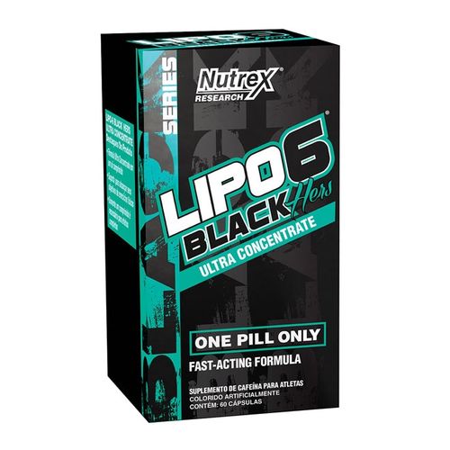 Lipo 6 Black Hers Ultra Concentrado 60 Caps - Nutrex é bom? Vale a pena?