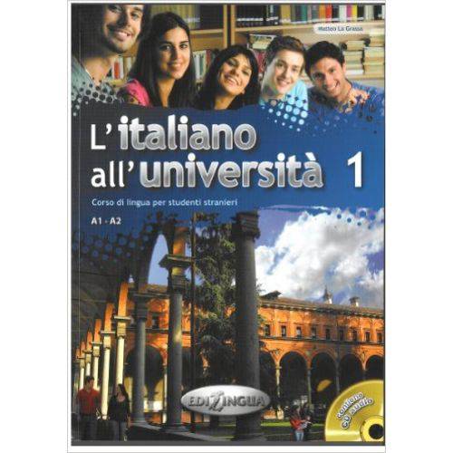 LItaliano AllUniversità 1 - Libro Di Classe Ed Eserciziario Con CD Audio - Edilingua Edizioni é bom? Vale a pena?