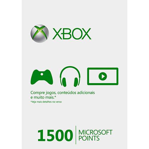 Live Card Microsoft Points (1500 Pontos) - Xbox 360 é bom? Vale a pena?