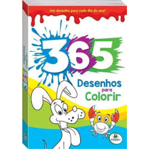 Livro 365 Desenhos para Colorir Azul Todo Livro é bom? Vale a pena?