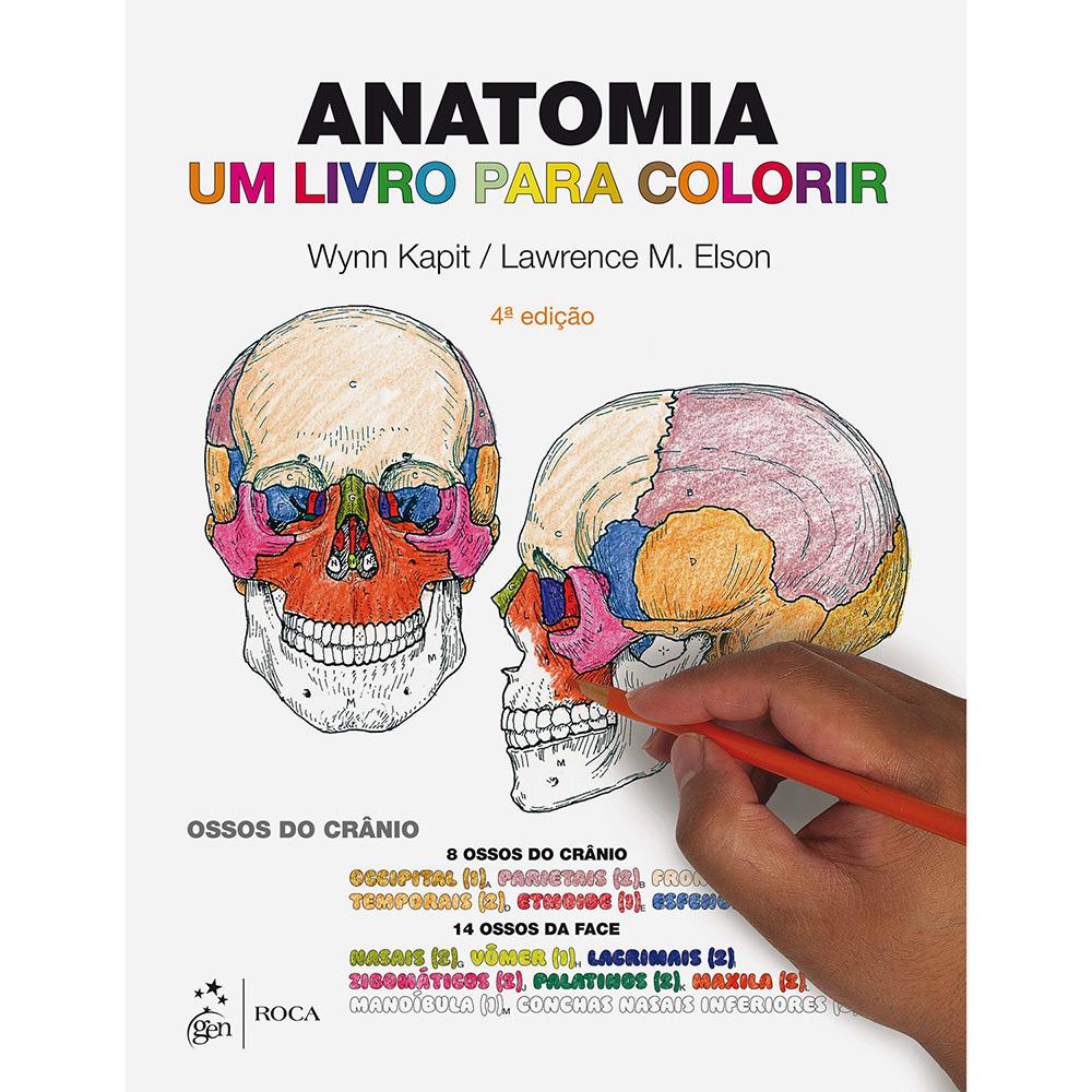 Livro - Anatomia: Um Livro para Colorir é bom? Vale a pena?
