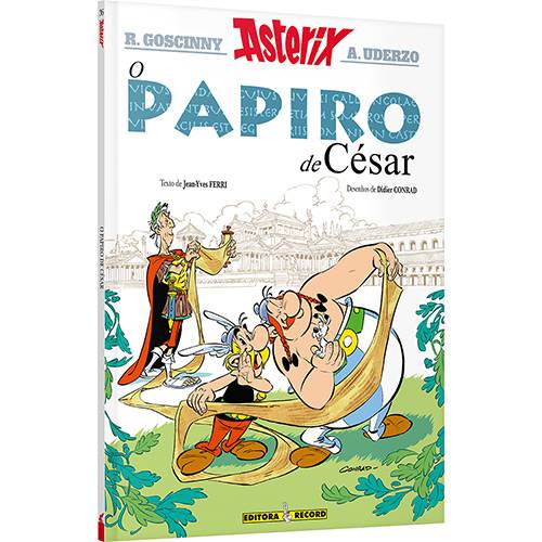 Livro - Asterix - o Papiro de César é bom? Vale a pena?