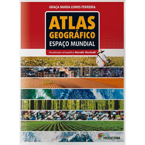 Livro - Atlas Geográfico: Espaço Mundial é bom? Vale a pena?