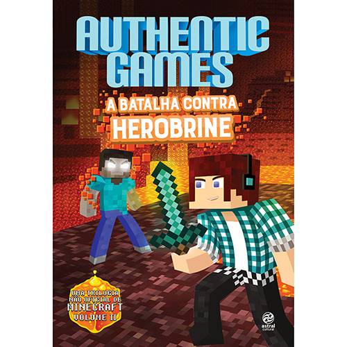 Livro - Authenticgames: a Batalha Contra Herobrine é bom? Vale a pena?