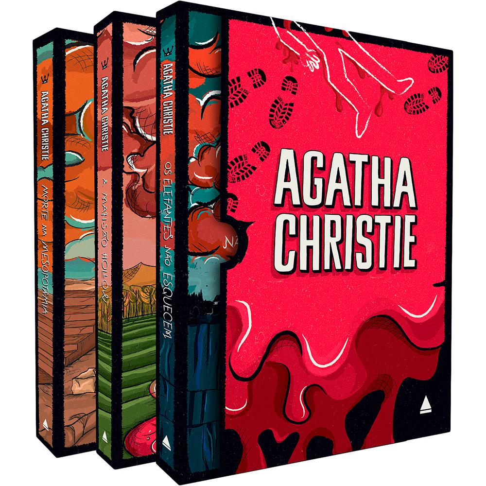 Livro - Box Coleção Agatha Christie: Os Elefantes não Esquecem, A Mansão Hollow, Morte na Mesopotâmia é bom? Vale a pena?