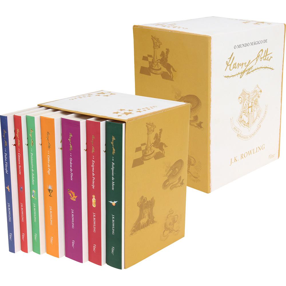 Livro - Box O mundo Mágico de Harry Potter - 7 livros (Capa Branca) é bom? Vale a pena?