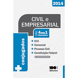 Livro - Civil e Empresarial 4 em 1 Saraiva: Civil, Comercial, Processo Civil e Constituição Federal é bom? Vale a pena?