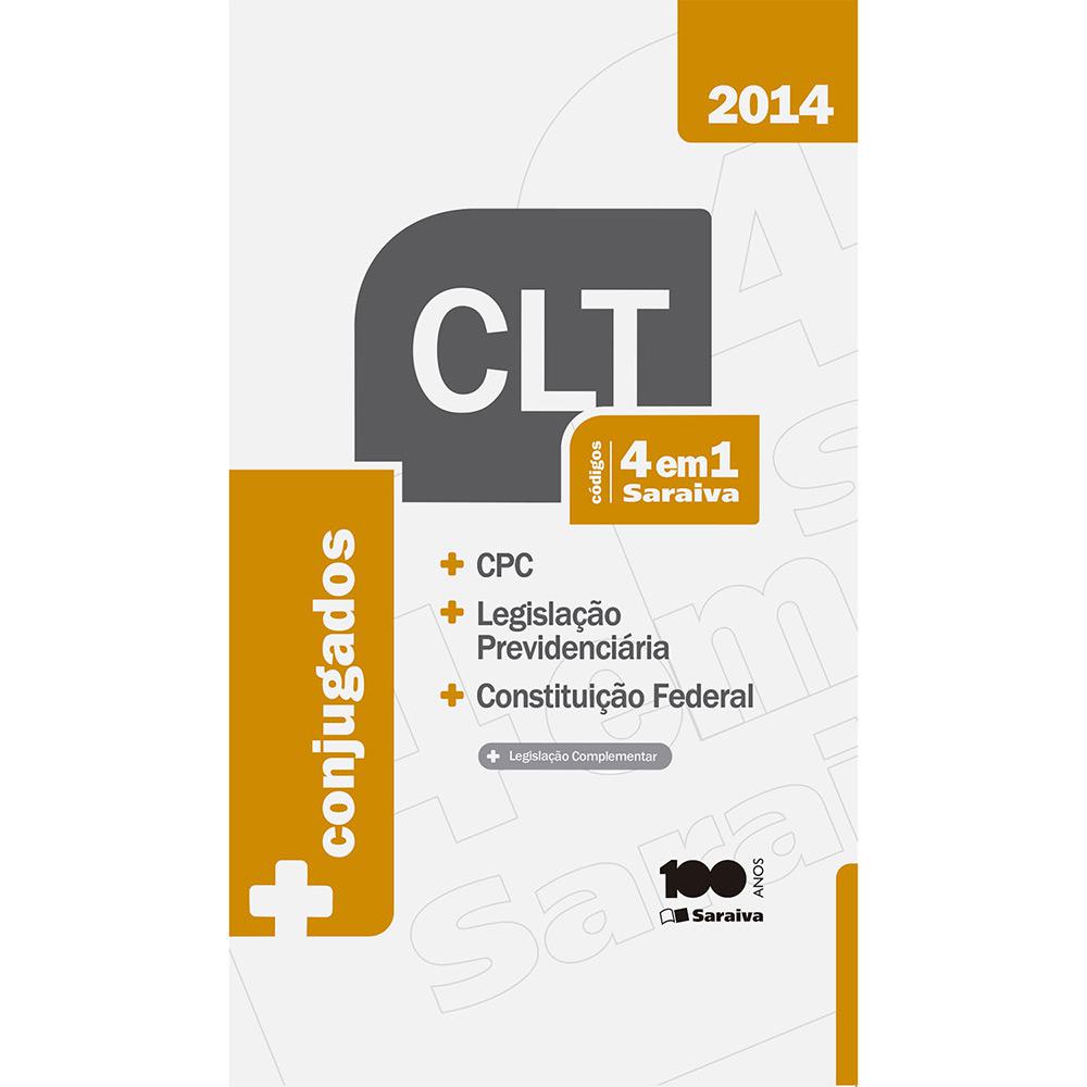 Livro - CLT 4 em 1 Saraiva: CPC, Legislação Previdenciária e Constituiçãi Federal é bom? Vale a pena?