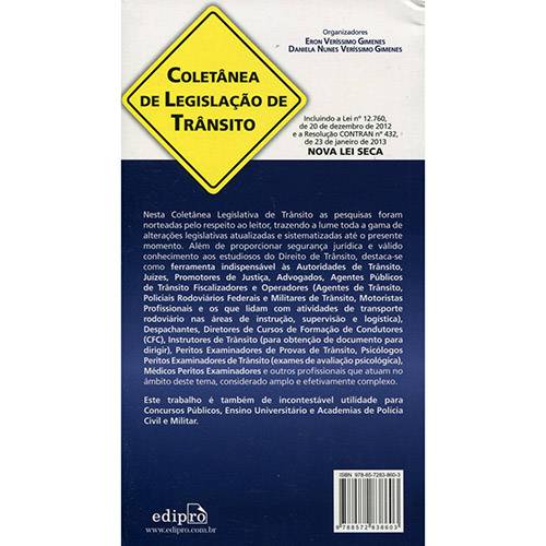 Livro - Coletânea de Legislação de Trânsito: Código de Trânsito Brasileiro Lei Nº9.503, de 23 de Setembro de 1997 é bom? Vale a pena?
