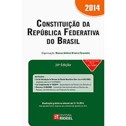 Livro - Constituição da República Federativa do Brasil 2014 é bom? Vale a pena?