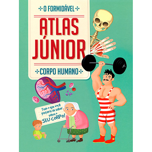 Livro - Corpo Humano: o Formidável Atlas Júnior é bom? Vale a pena?