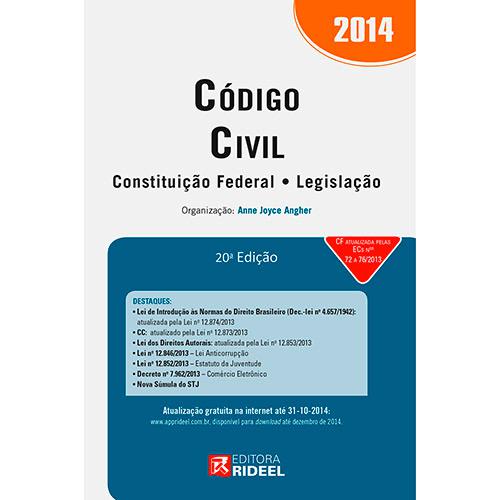 Livro - Código Civil 2014 - Constituição Federal - Legislação é bom? Vale a pena?
