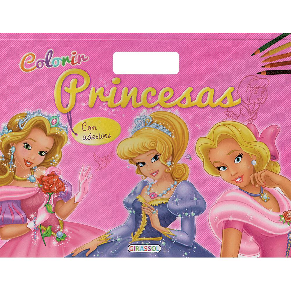 Livro de Colorir Infantil - Colorir Princesas Com Adesivos - 1ª Edição é bom? Vale a pena?