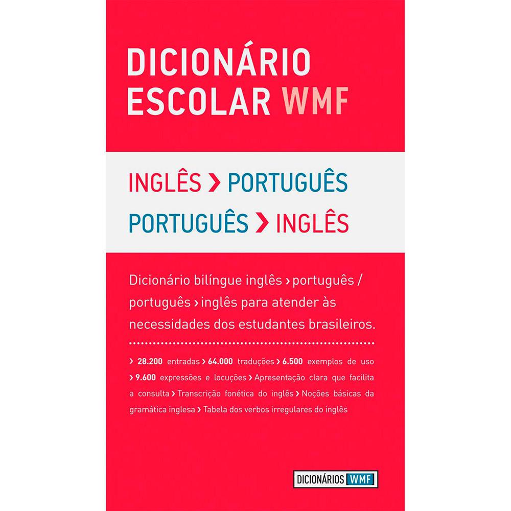 Livro - Dicionário Escolar WMF - Inglês-Português/ Português-Inglês é bom? Vale a pena?