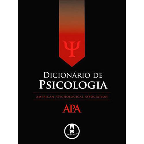 Livro : Dicionário de Psicologia APA é bom? Vale a pena?